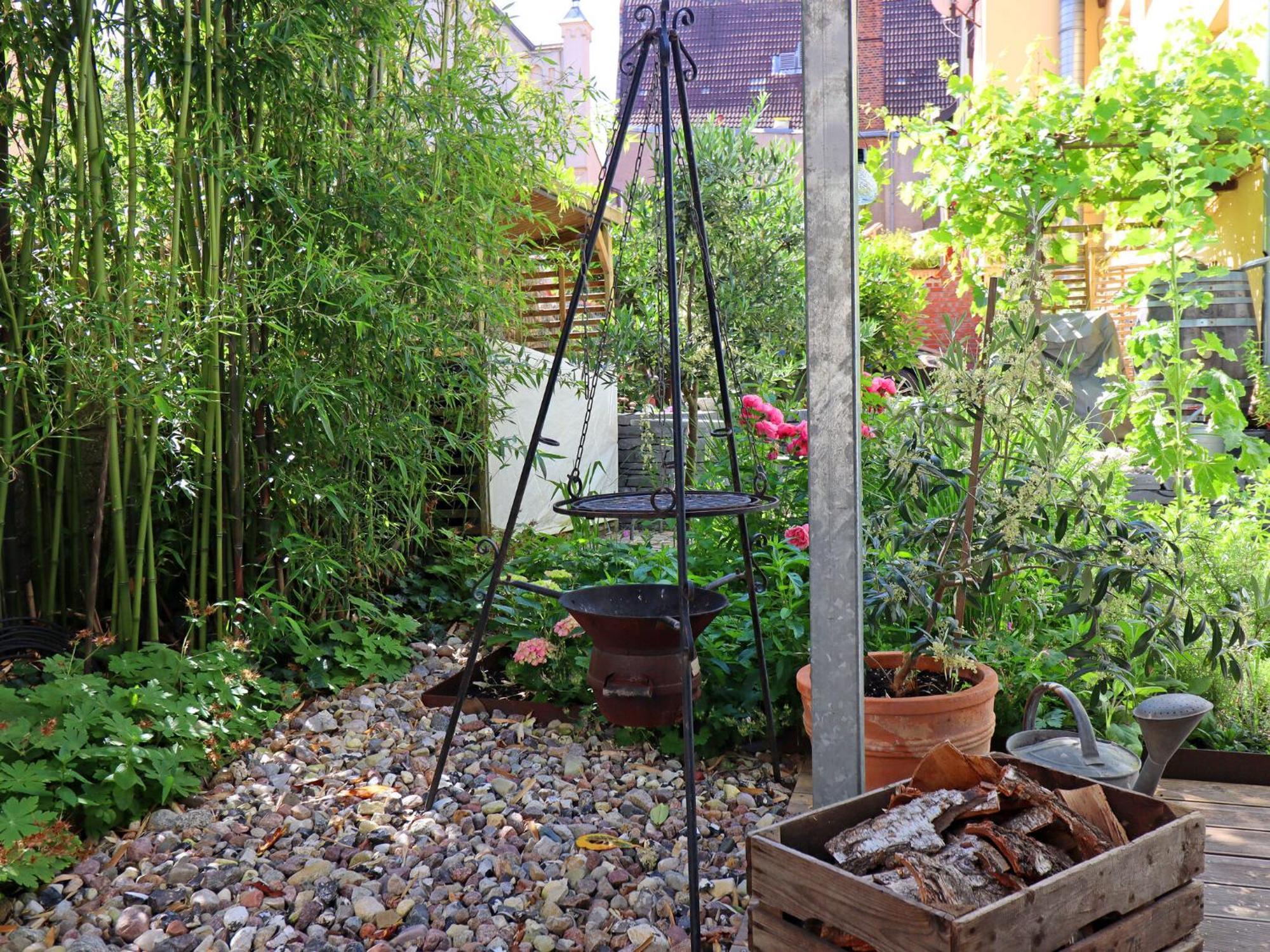 Modern Apartment With Garden In Wißmar Exteriér fotografie